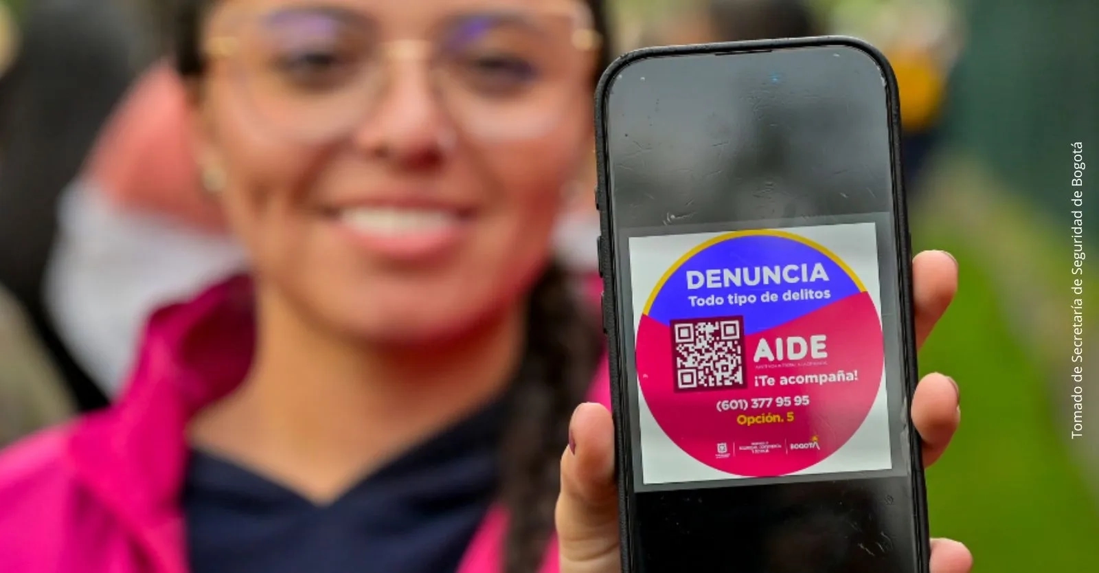 ¿Qué es AIDE y cómo puede acudir un ciudadano que presenta una situación de inseguridad en Bogotá?