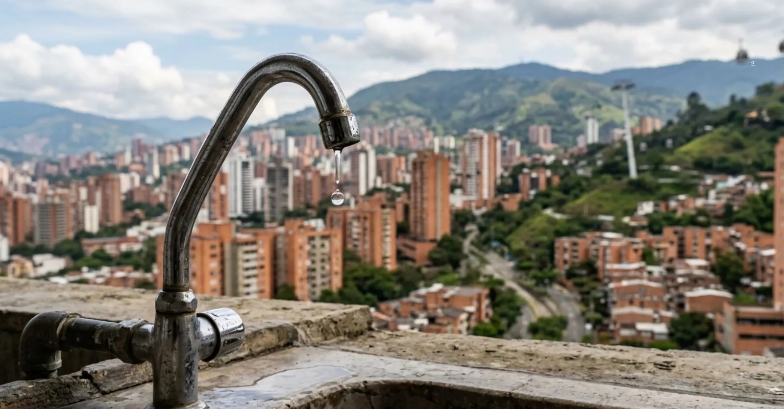 EPM anuncia cortes de agua en Medellín este 16 de junio: estos son los barrios afectados y horarios