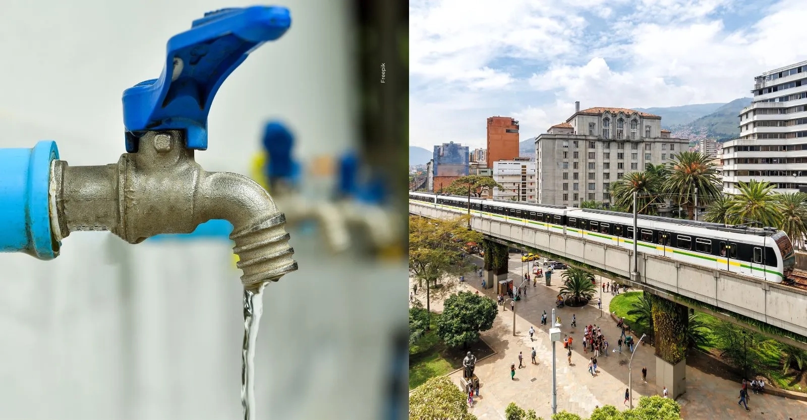 EPM anunció Cortes de agua en Medellín: ¿en qué barrios se irá el agua este puente festivo?