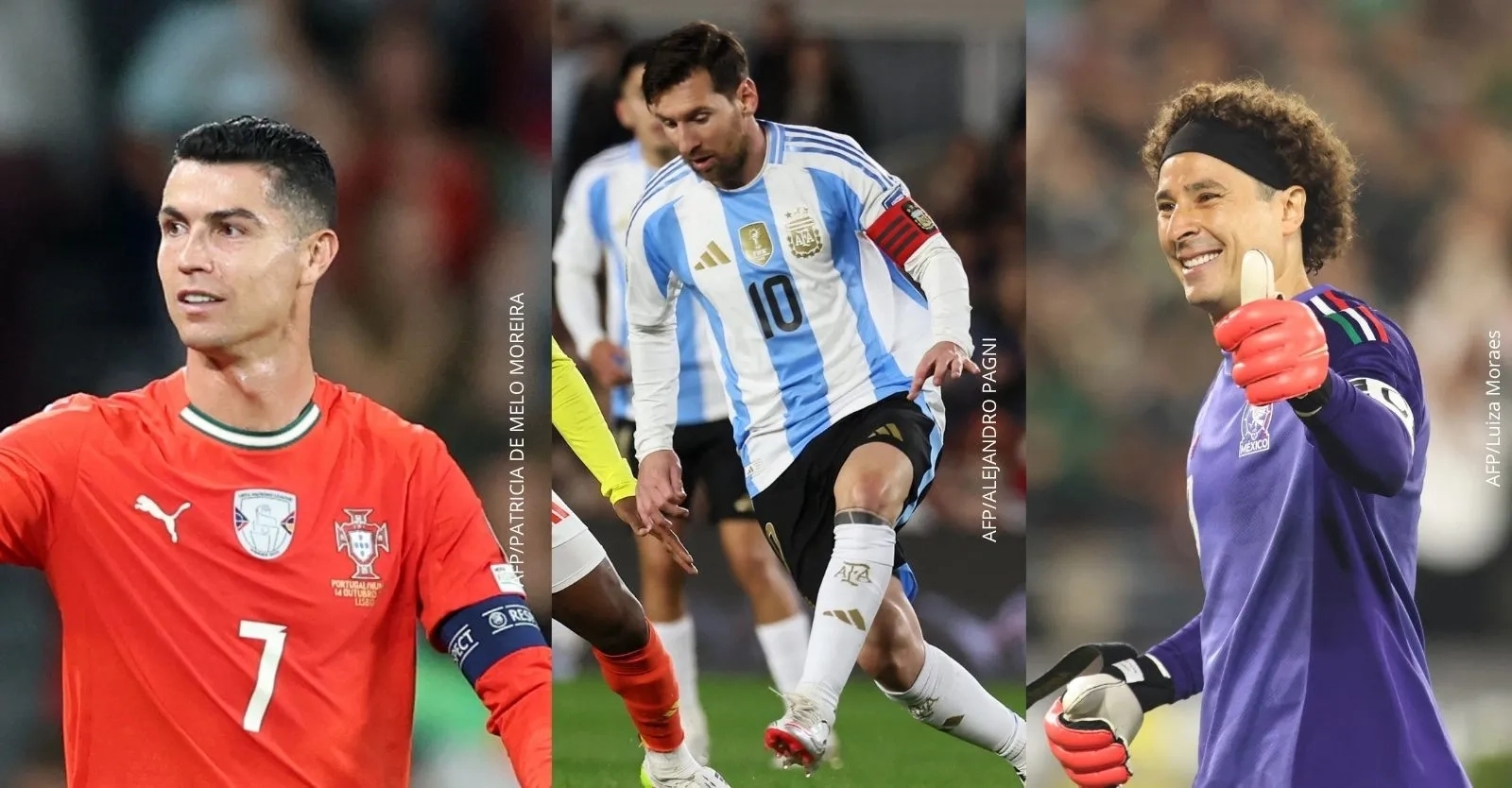 Mundial 2026: ¿Cuál es el récord que Cristiano Ronaldo, Lionel Messi y Guillermo Ochoa obtendrán en esta edición?
