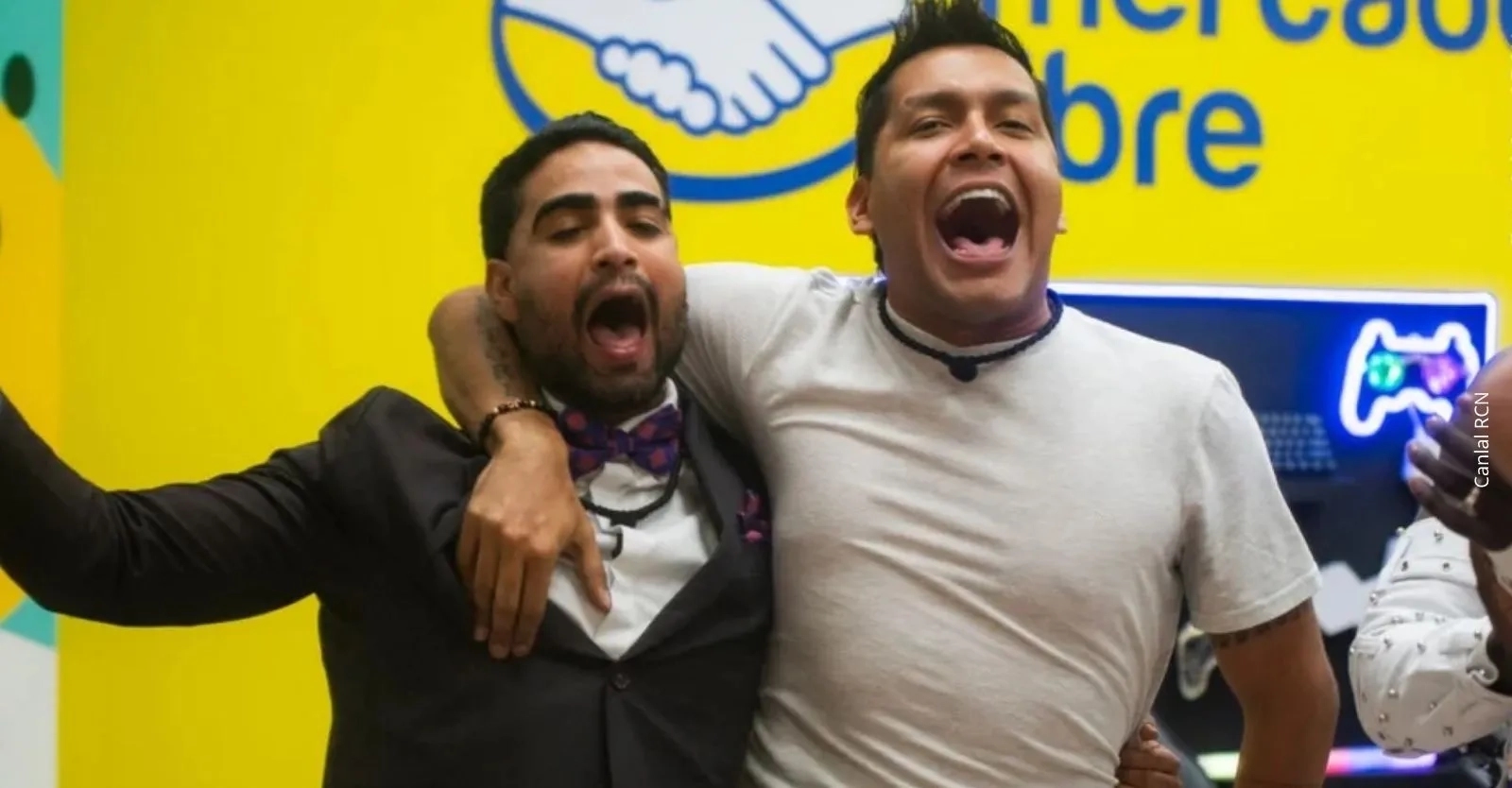 Así fue el emotivo reencuentro de Juanda Caribe y Eidevin López tras volver a Barranquilla
