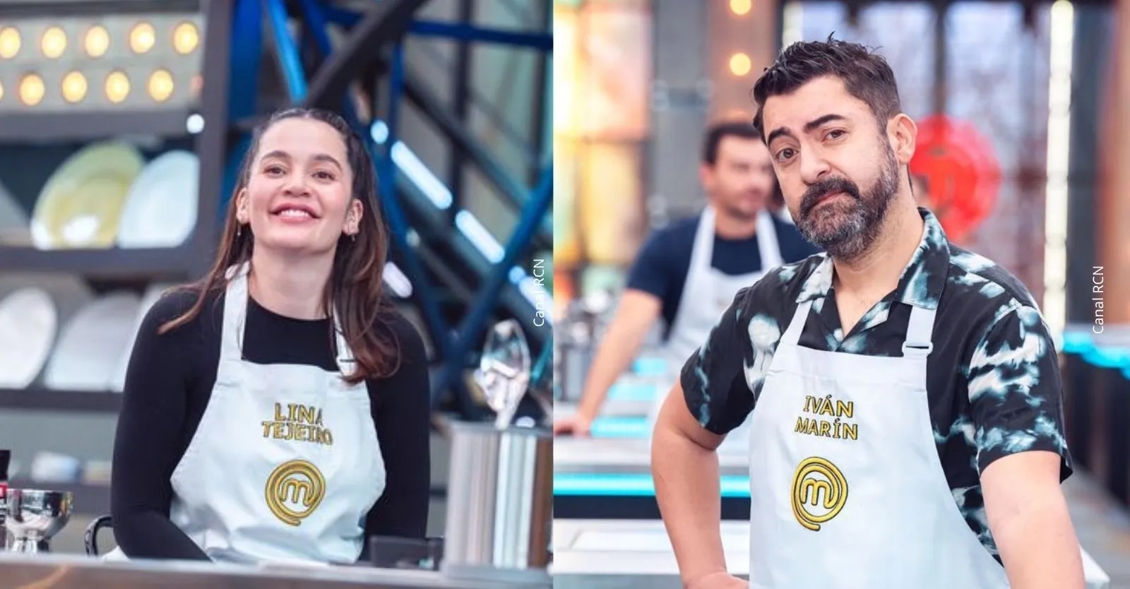 Lina Tejeiro reveló la razón de su rivalidad con Iván Marín en MasterChef Celebrity Colombia: “Me dio papaya”