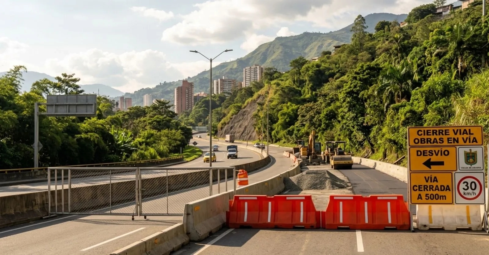Movilidad en Antioquia: cierres, reversibles y restricciones durante el lunes festivo