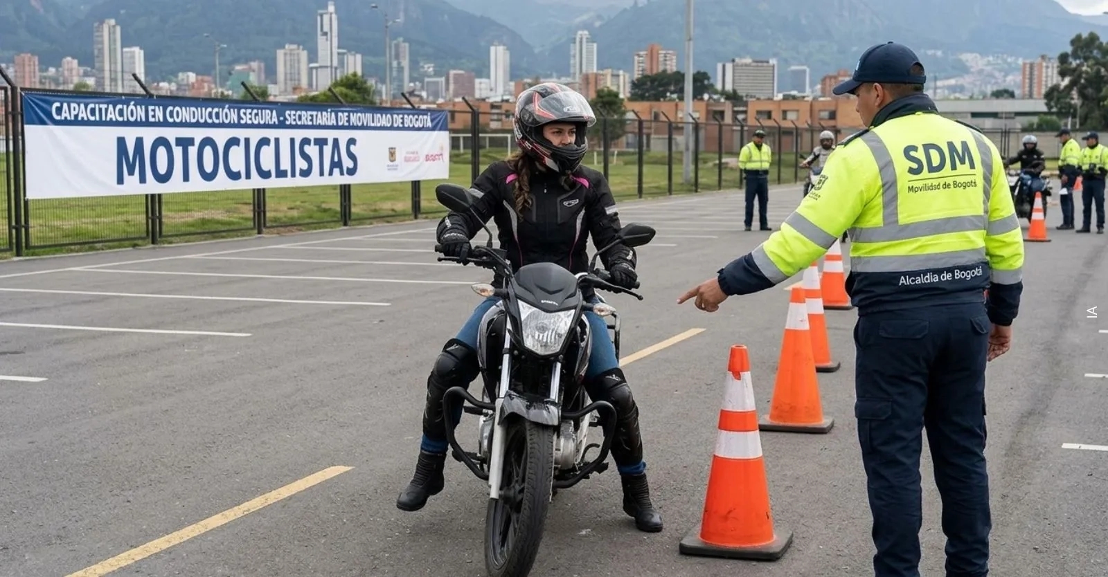 Curso de conducción de motos gratis para mujeres en Bogotá: Así puedes inscribirte