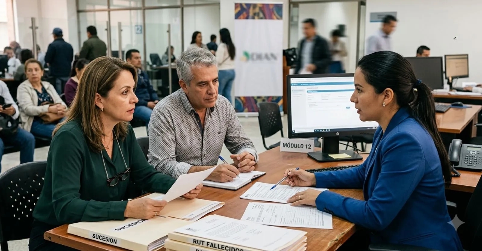 DIAN explica qué pasa con las obligaciones de renta de una persona fallecida.