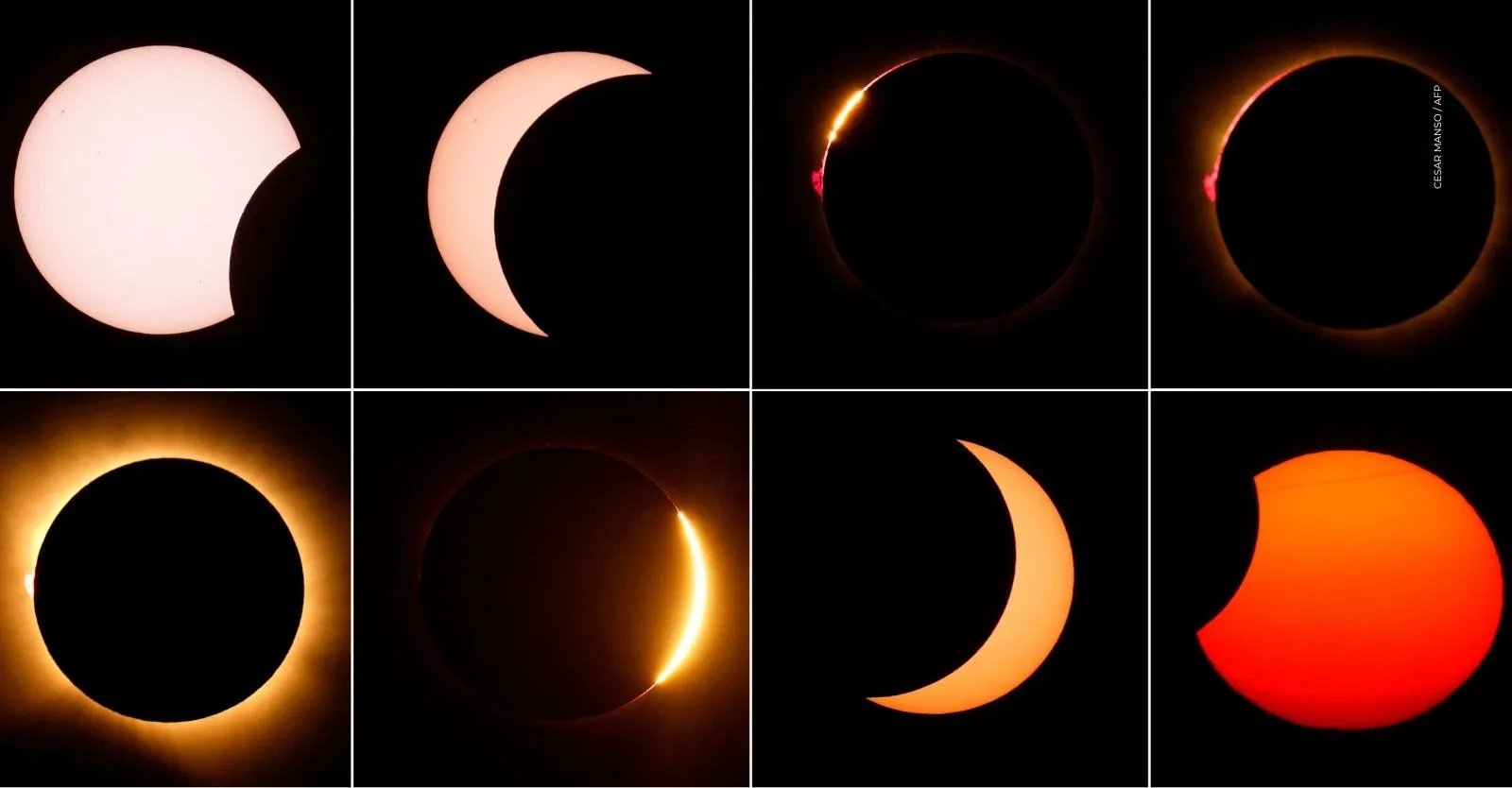EN VIDEO: así fue el eclipse solar total del 12 de agosto; estas son las mejores imágenes del evento astronómico que registró la NASA