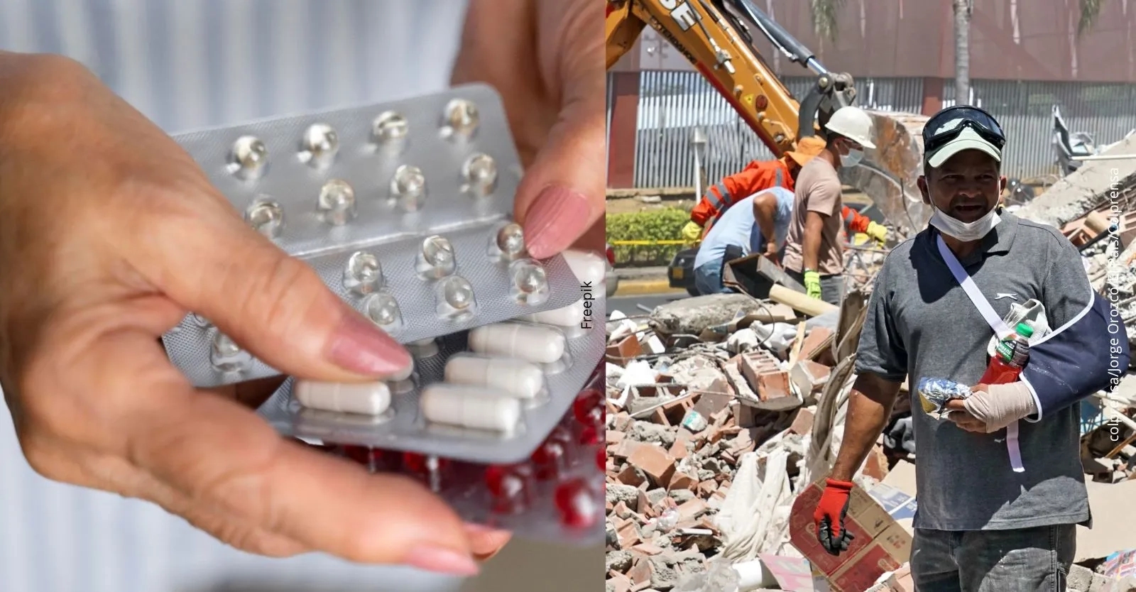 ¿Cuáles son los parámetros para donar medicamentos a las víctimas del terremoto?