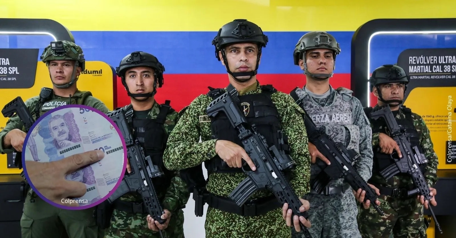 Nueva prima para militares y policías en Colombia: Estos son los rangos que podrían recibirla