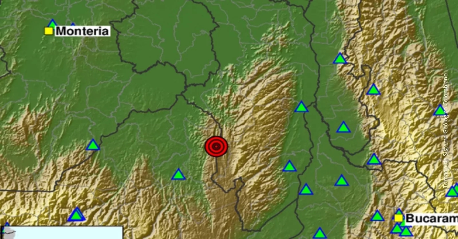 Temblor hoy en Colombia 1 de septiembre del 2026: Epicentro y Magnitud  