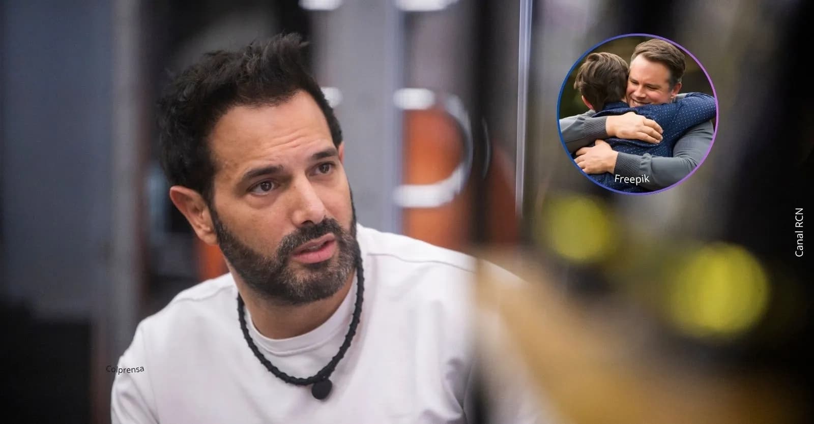 Alejandro Estrada se reencontró con su hijo en La casa de los famosos Colombia