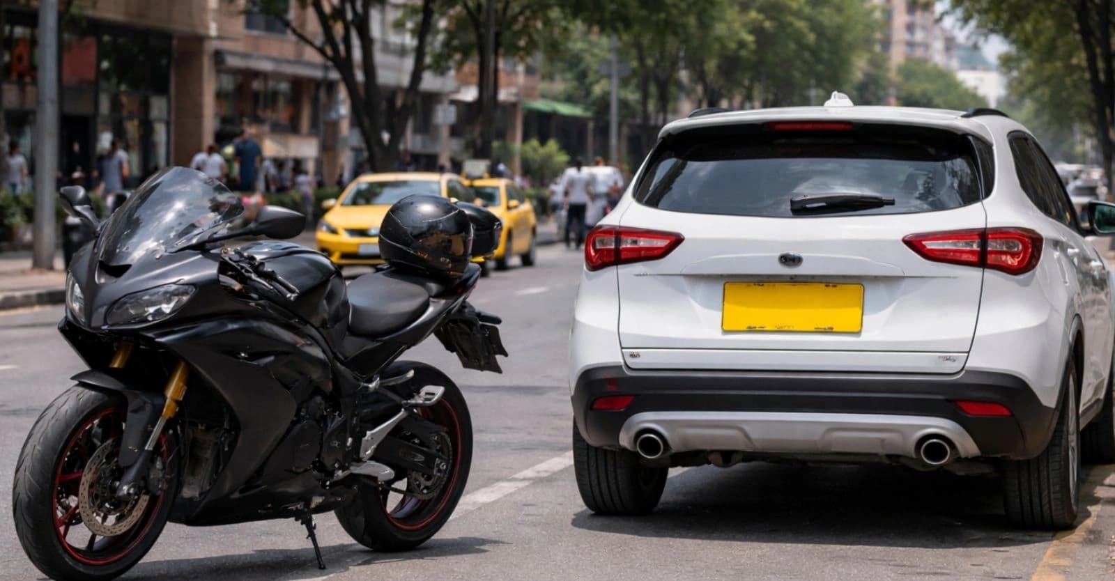 ¿Cómo denunciar motos o carros sin placa o con la placa oculta en Bogotá?