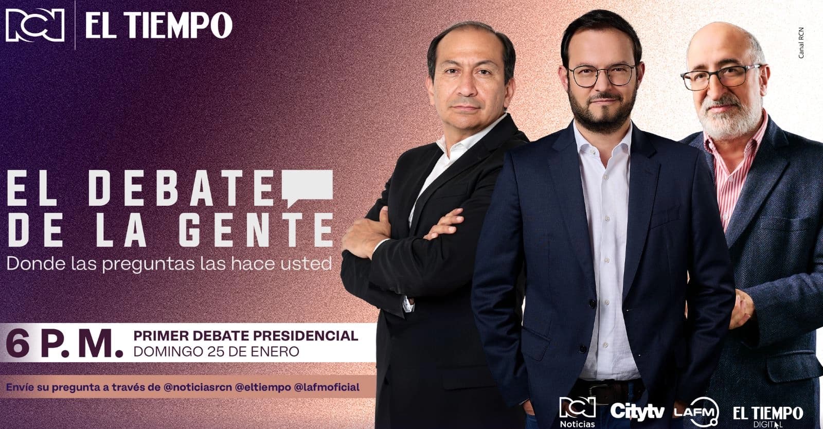 Así será el ‘Debate de la Gente’: fecha, hora y cómo verlo