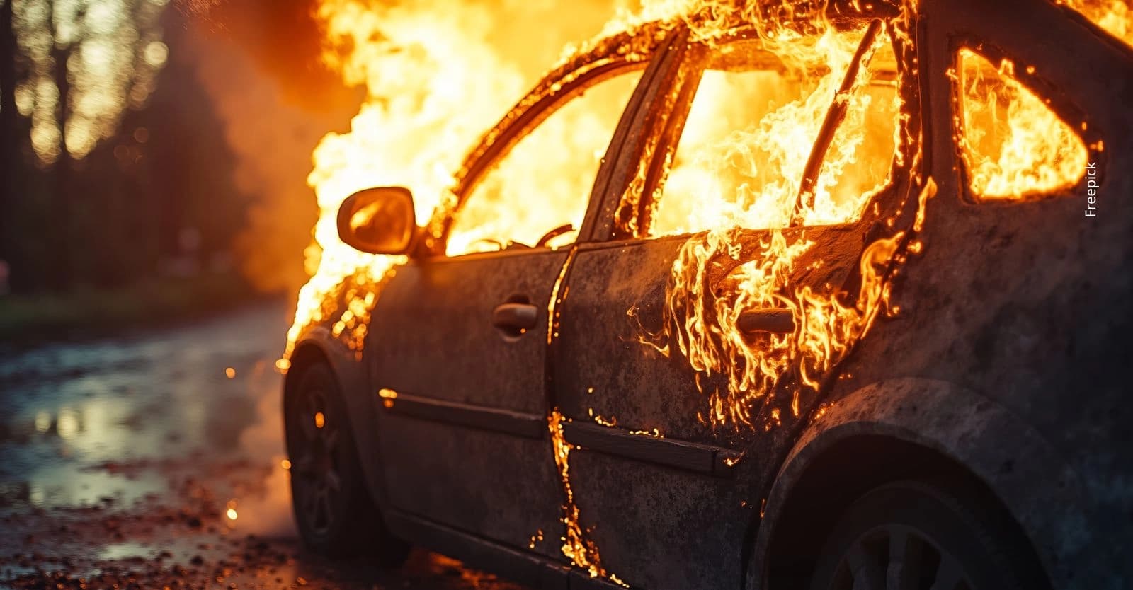 Incendio vehicular en hospital de Ibagué activa protocolos de emergencia