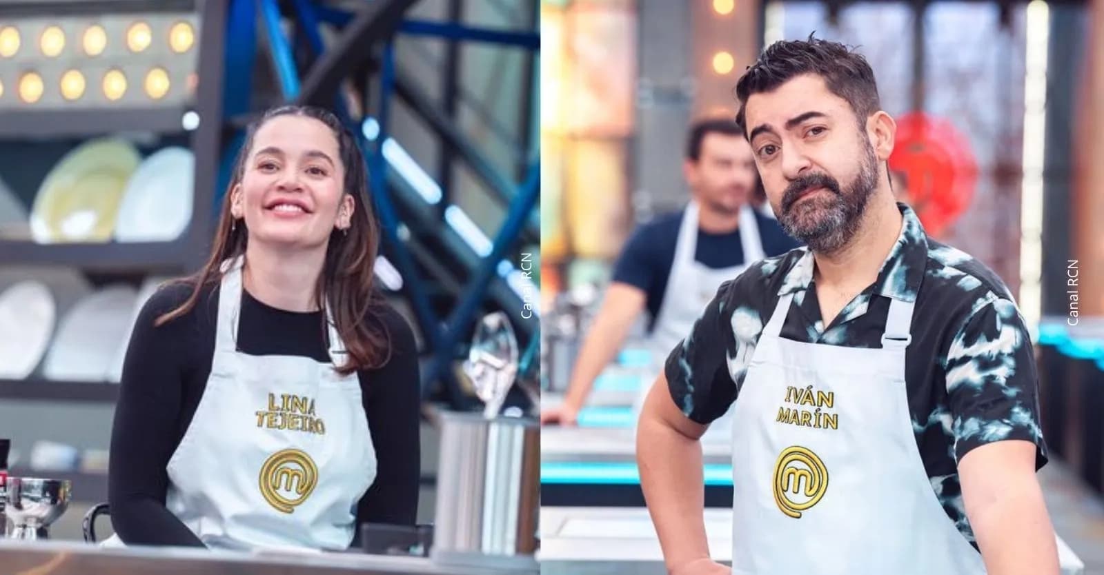 Lina Tejeiro reveló la razón de su rivalidad con Iván Marín en MasterChef Celebrity Colombia: “Me dio papaya”