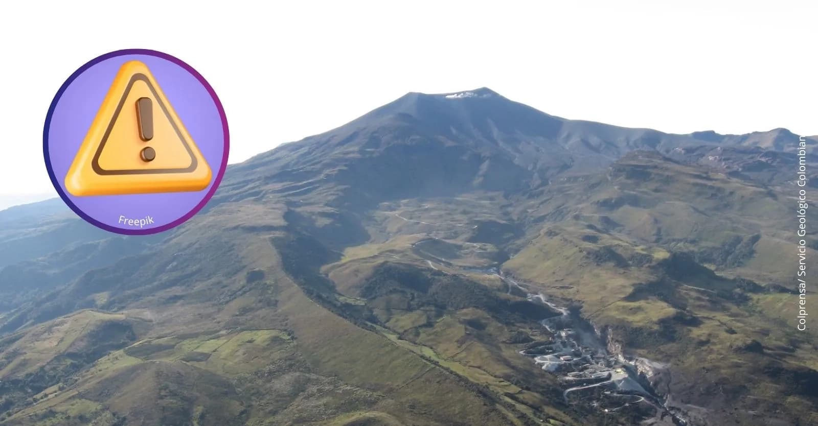 Volcán Puracé cambia de alerta Amarilla a Naranja: ¿Qué significa este nuevo nivel de riesgo?