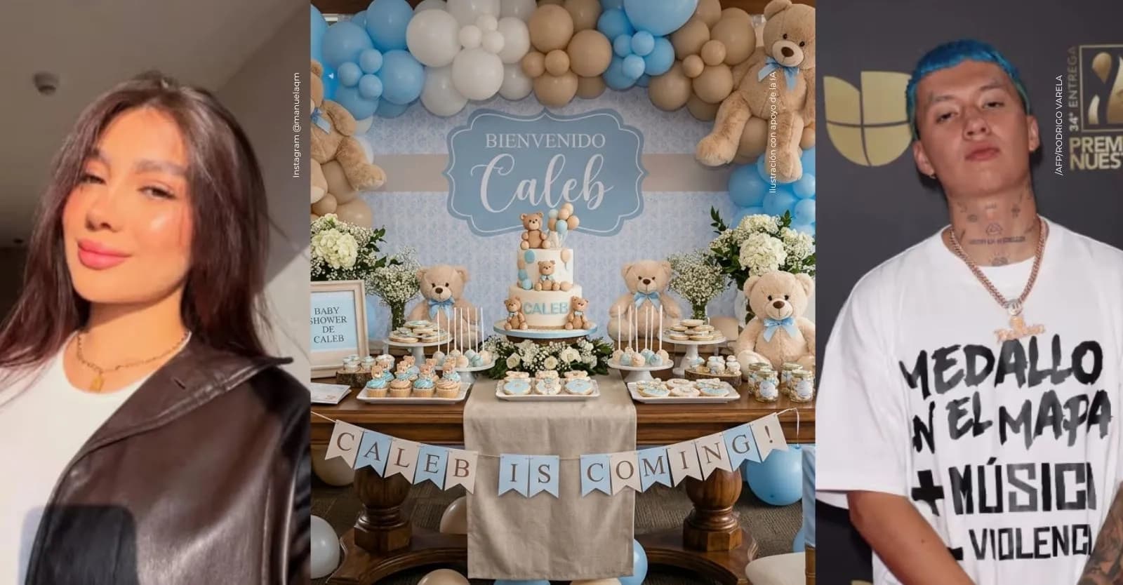 Blessd y Manuela QM mostraron los mejores momentos del baby shower de Caleb: así fue la celebración