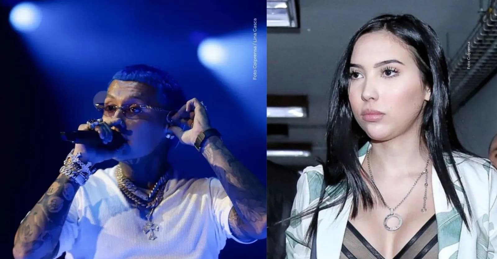 Blessd y Aída Victoria Merlano: de enemigos en redes a aparecer juntos, ¿de qué se trata?