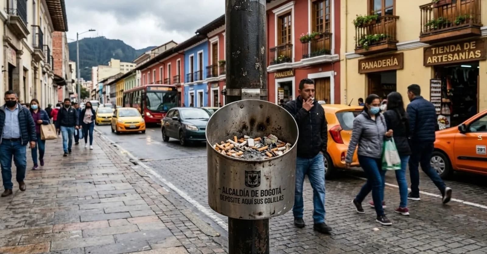 Nuevos colilleros en Bogotá: ¿Dónde estarán ubicados?