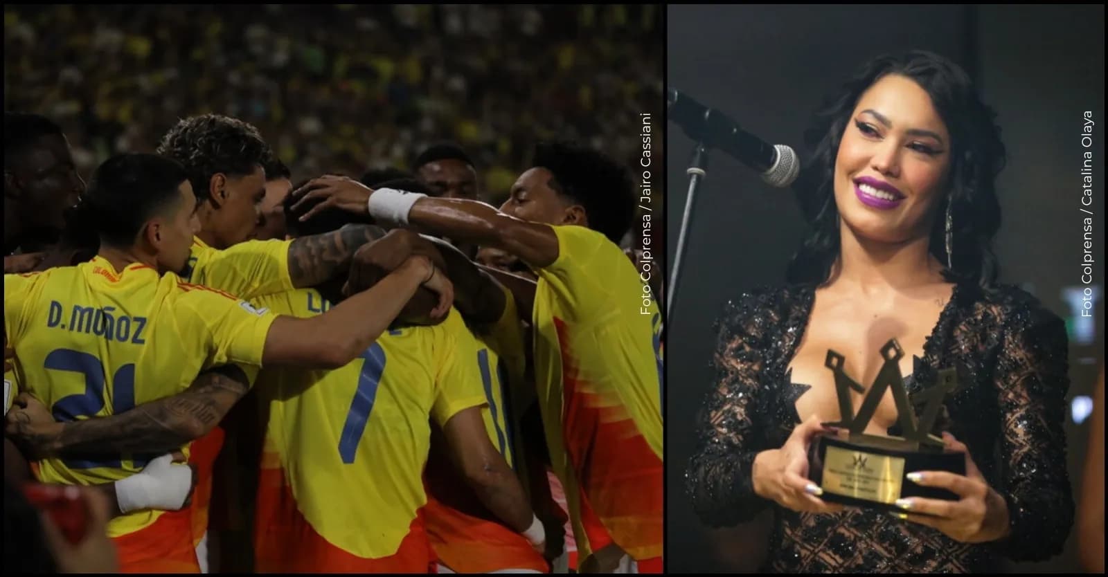 Ana del Castillo confesó a cuál jugador de la Selección Colombia le gustaría besar