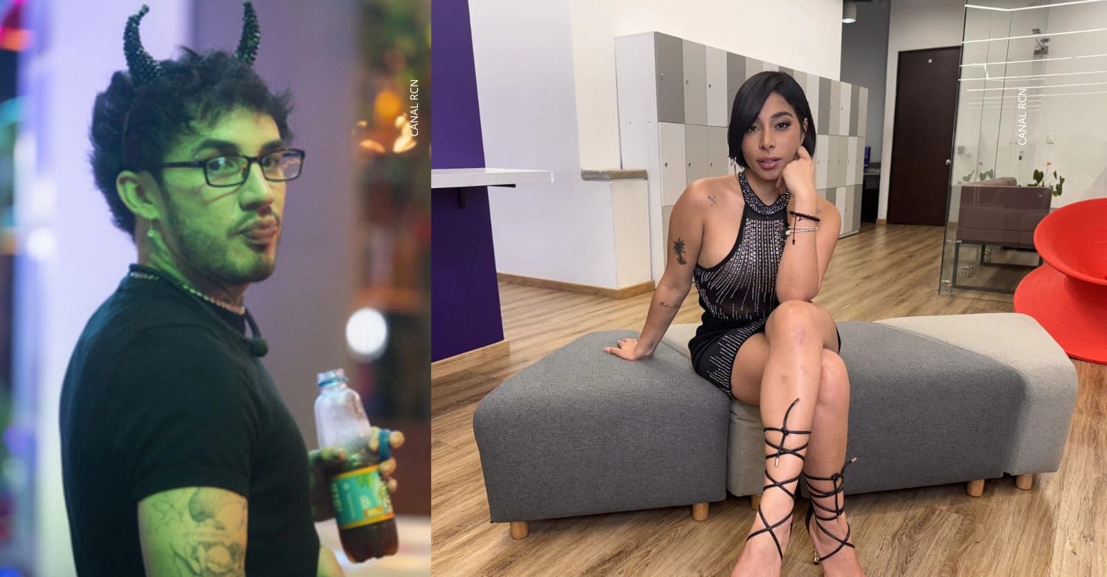 Así fue el primer choque entre Karola y Valentino en La casa de los famosos.