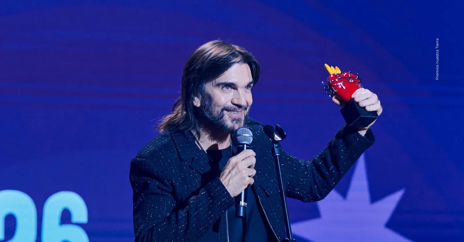 Juanes fue reconocido como Artista Leyenda de Nuestra Tierra en una noche histórica
