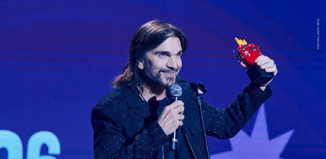 Juanes fue reconocido como Artista Leyenda de Nuestra Tierra en una noche histórica