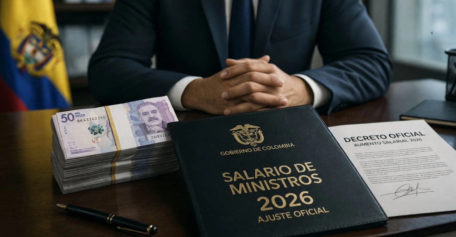 Gobierno fija salario de ministros para 2026: este es el monto oficial.