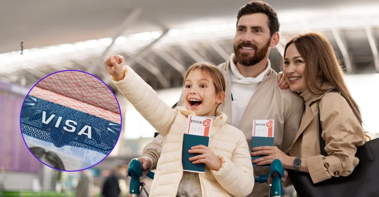 Conoce como puedes sacar la visa americana familiar en Colombia