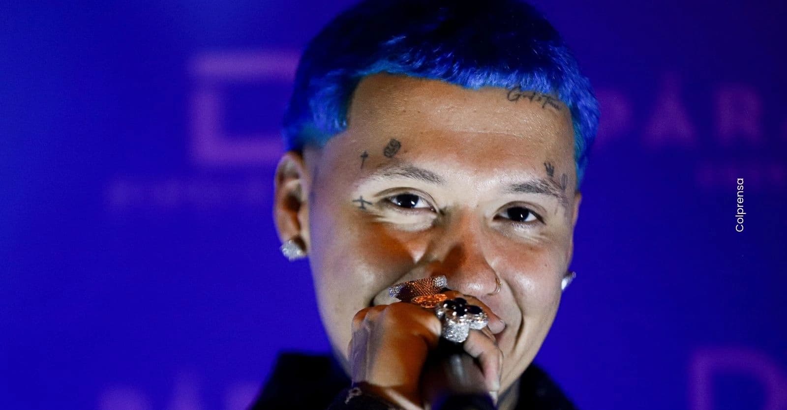 Blessd sorprende al tatuarse la cara de Diomedes Díaz: ¿Por qué lo hizo?