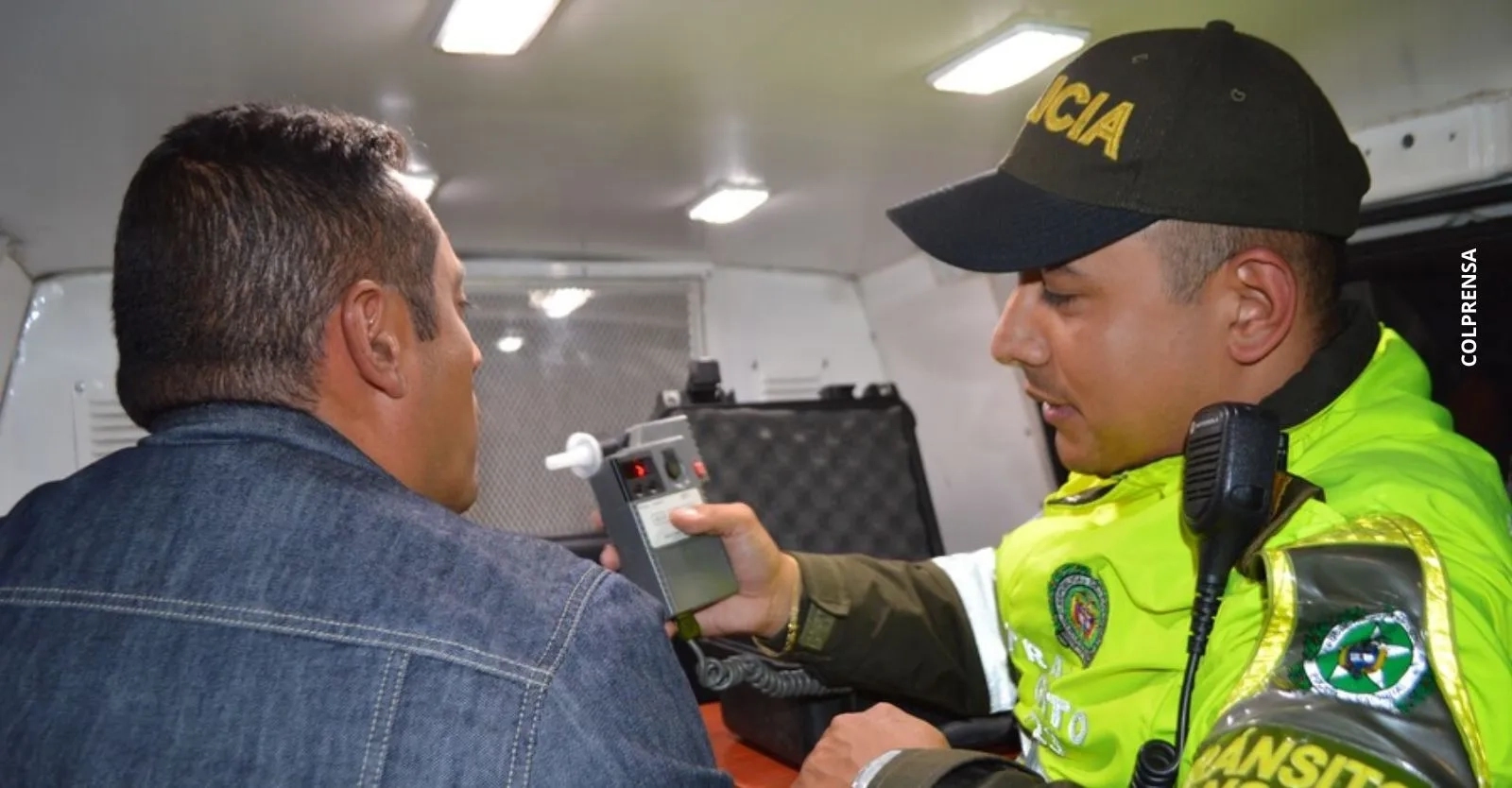 Suspensión de la licencia de conducción en Colombia