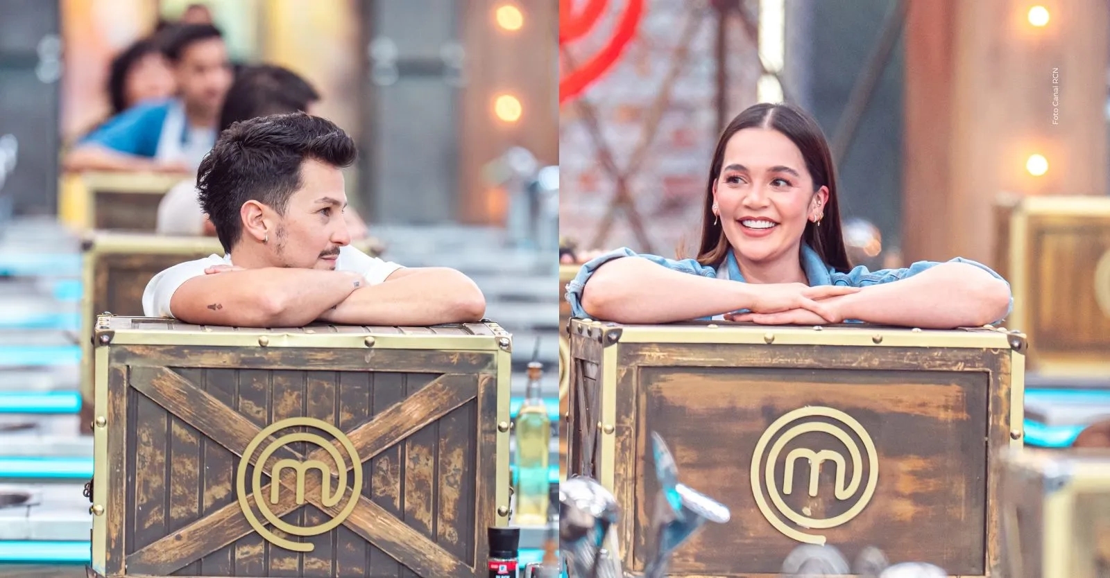 Lina Tejeiro y Sebastián Vega vuelven a encontrarse en MasterChef: la historia de amor que terminó con la actriz fuera del país