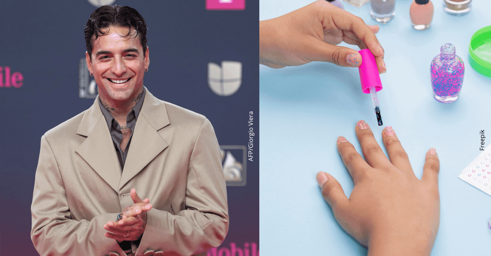 Maluma enternece las redes al dejarse pintar las uñas por su hija París