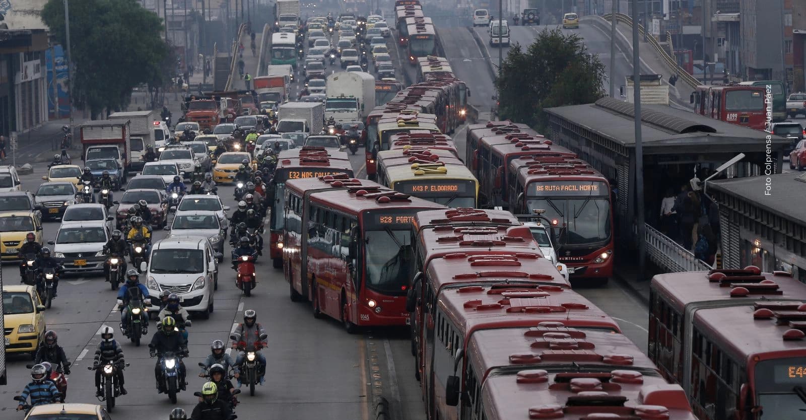 Paro nacional en Colombia: estas son las vías que estarán bloqueadas este 9 de abril