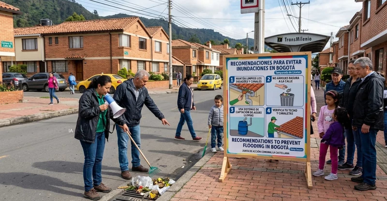 Recomendaciones para evitar inundaciones en Bogotá durante la temporada de lluvias