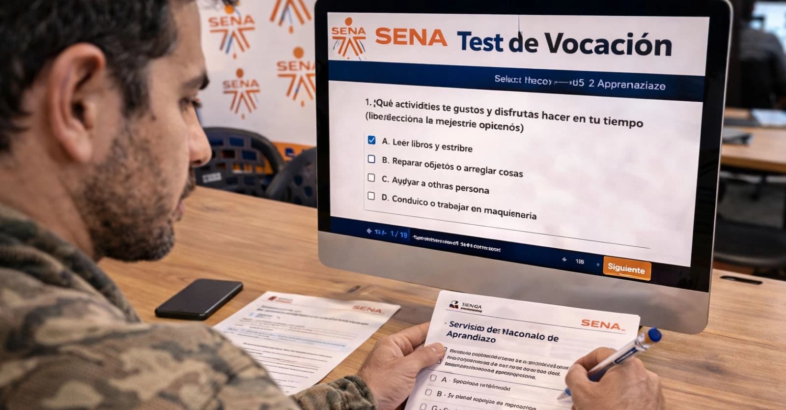 Test de orientación vocacional del SENA gratis: ¿cómo funciona y qué resultados entrega?