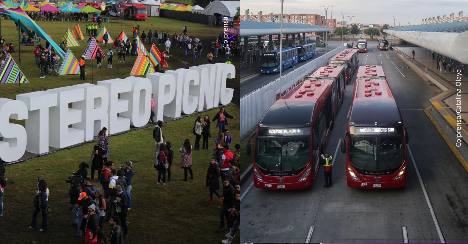 TransMilenio activa rutas para la salida del Festival Estéreo Picnic 2026: ¿Cuáles son?