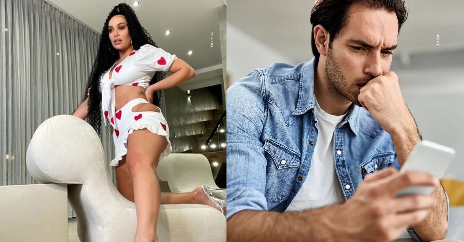 Andrea Valdiri confronta a usuario que la habría insultado en Instagram.