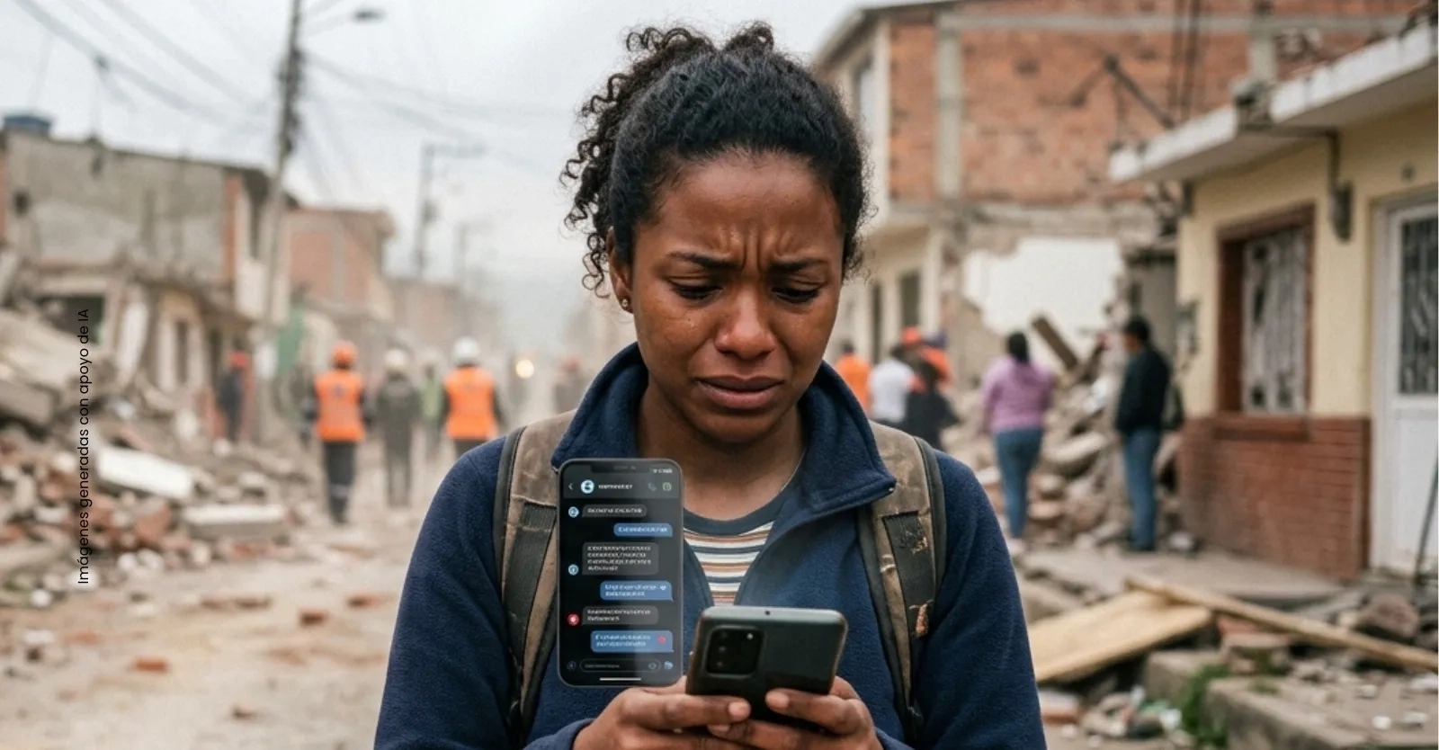 Asistente gratuito para damnificados del terremoto en Colombia que funciona por WhatsApp y orienta sobre ayudas y servicios