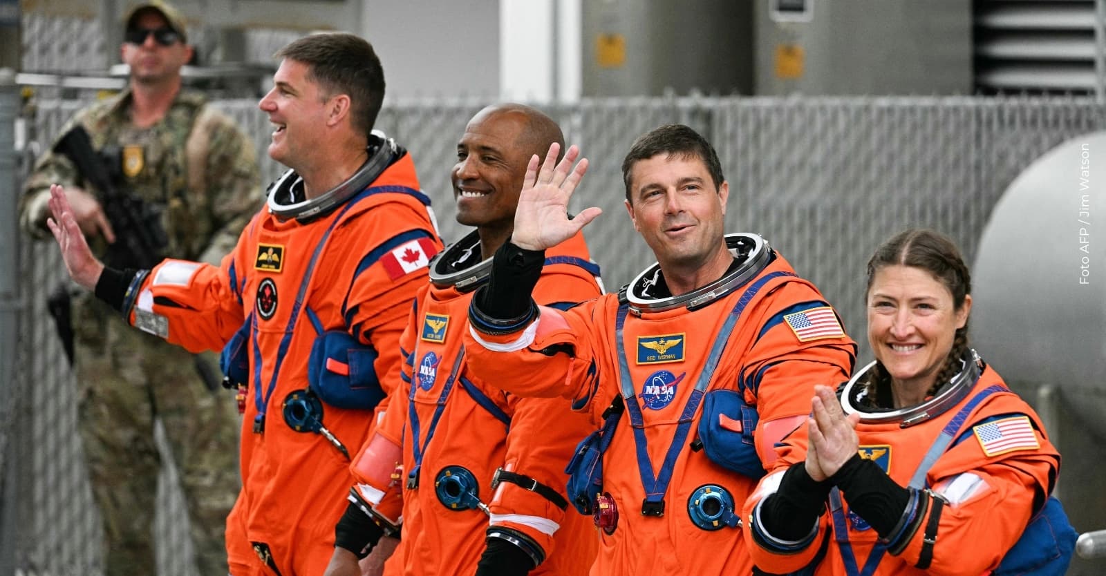 Artemis II: Así será el rescate de los astronautas al caer al océano