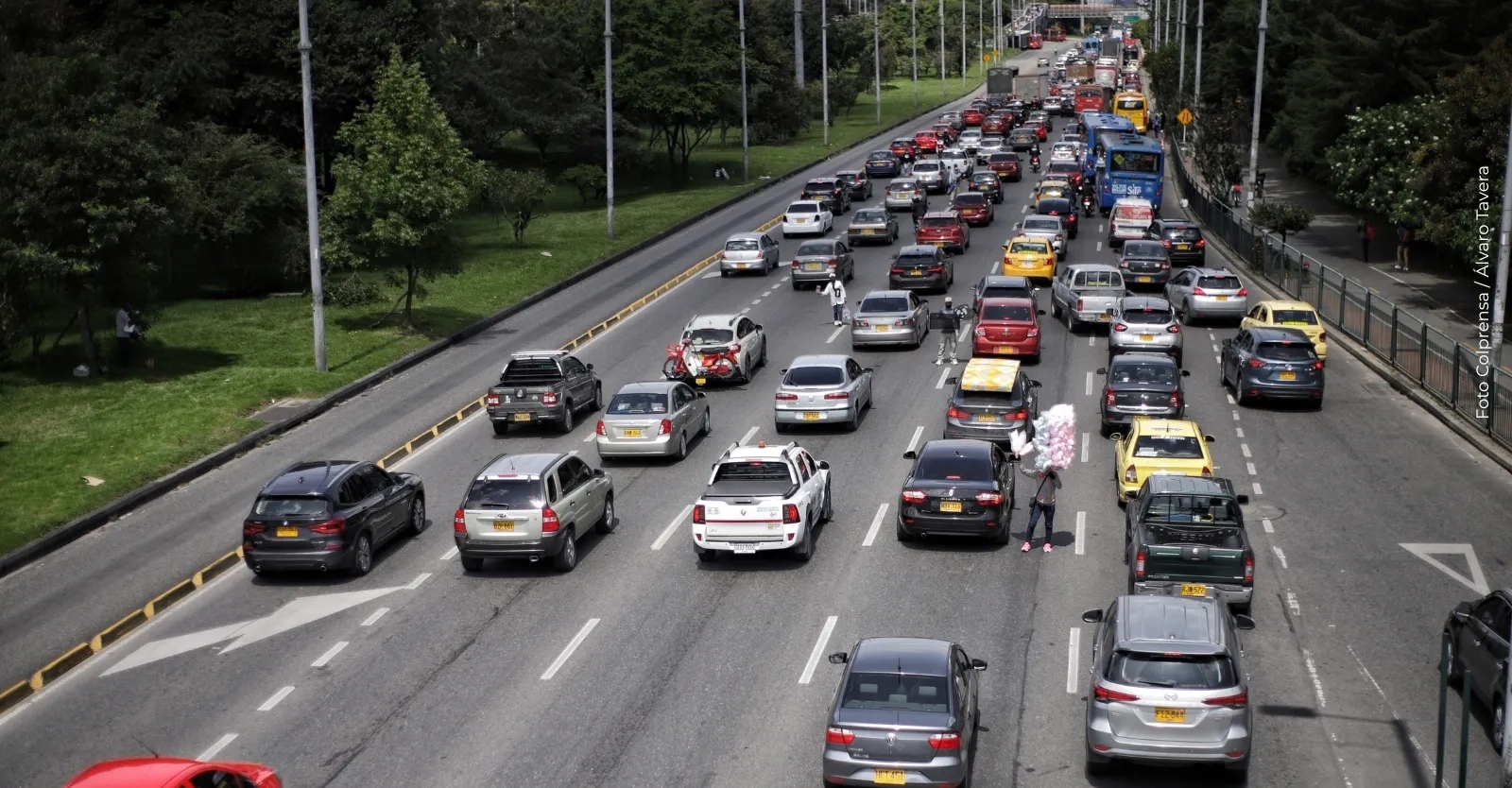 Carril para rutas escolares en la Autopista Norte deja de operar ¿Por qué?