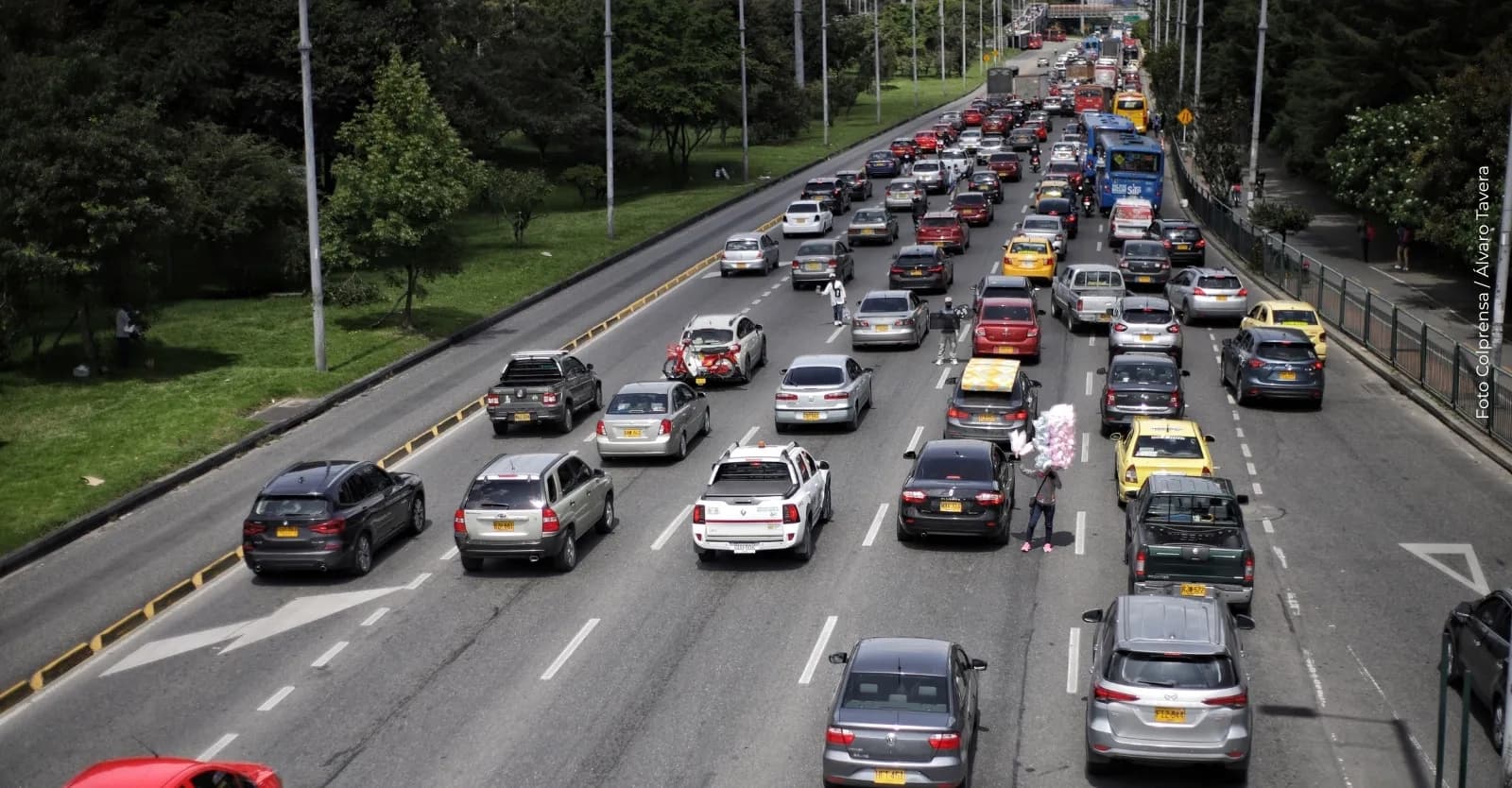 Carril para rutas escolares en la Autopista Norte deja de operar ¿Por qué?