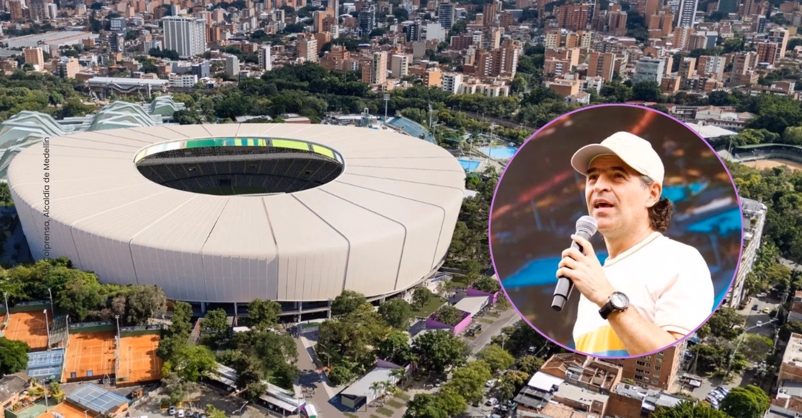 Las primeras obras de remodelación del estadio Atanasio Girardot ya obligaron a implementar cierres temporales alrededor del escenario deportivo.