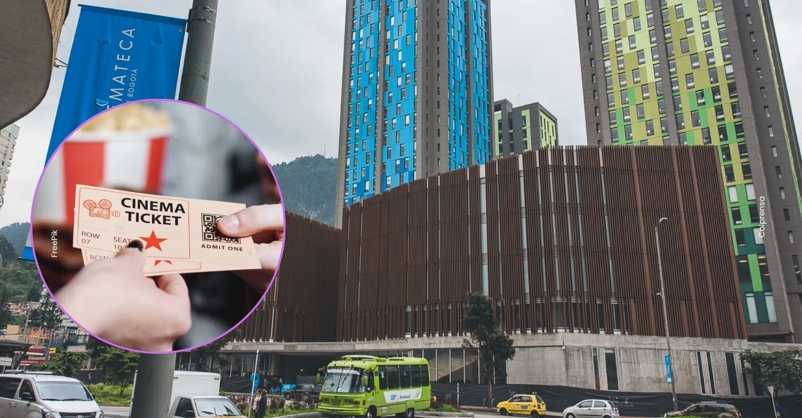 La Cinemateca de Bogotá ofrecerá funciones gratuitas de cine como parte de la celebración por los 488 años de la capital.
