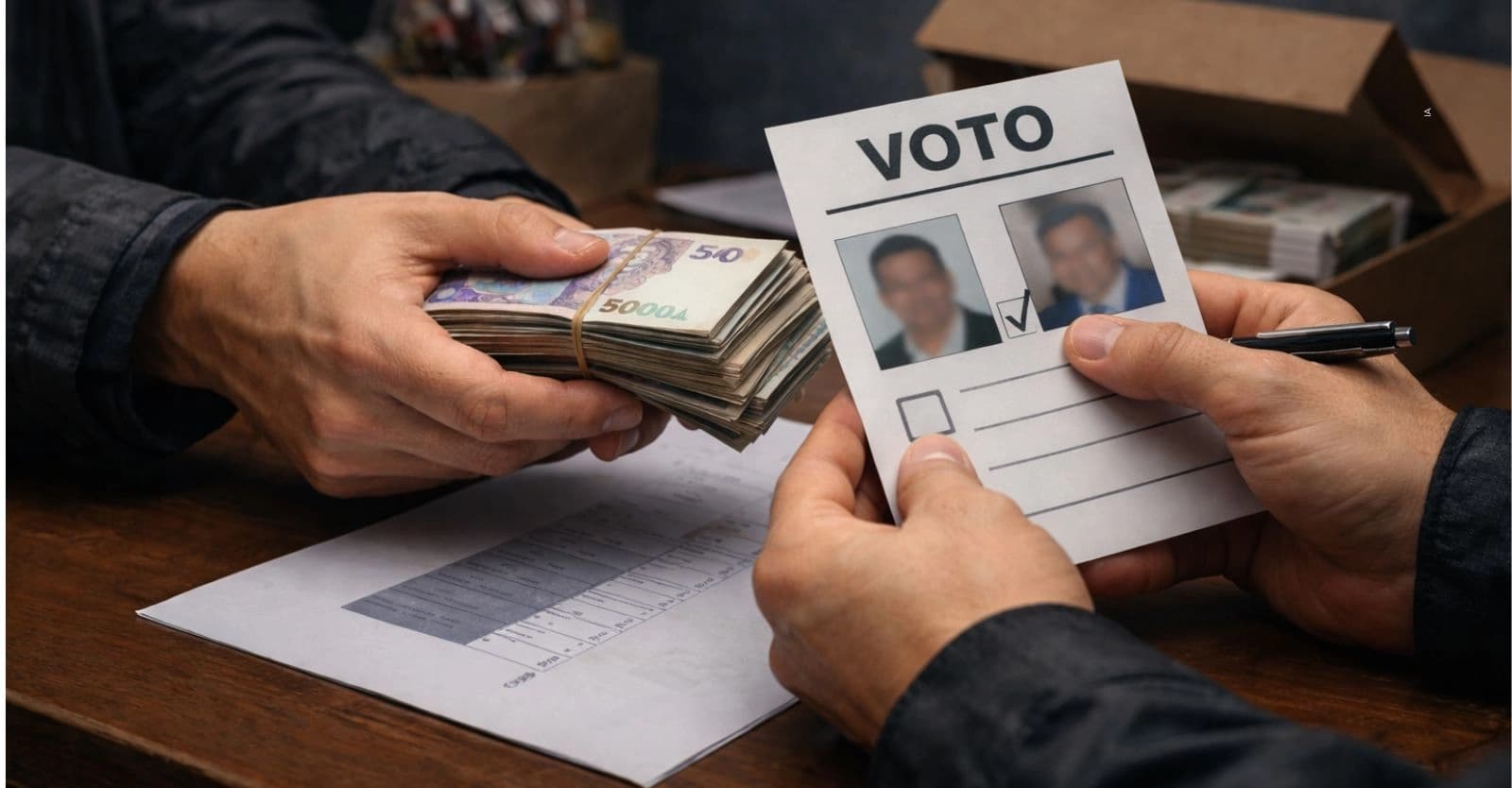 Comprar o vender votos te puede llevar a la cárcel en Colombia.