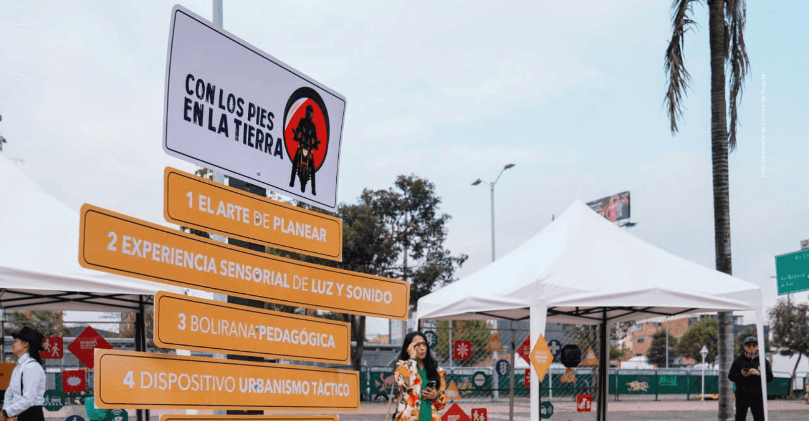Nueva estrategia en Bogotá para la seguridad de motociclistas ¿Dónde y cómo funciona ‘Con los pies en la tierra’?