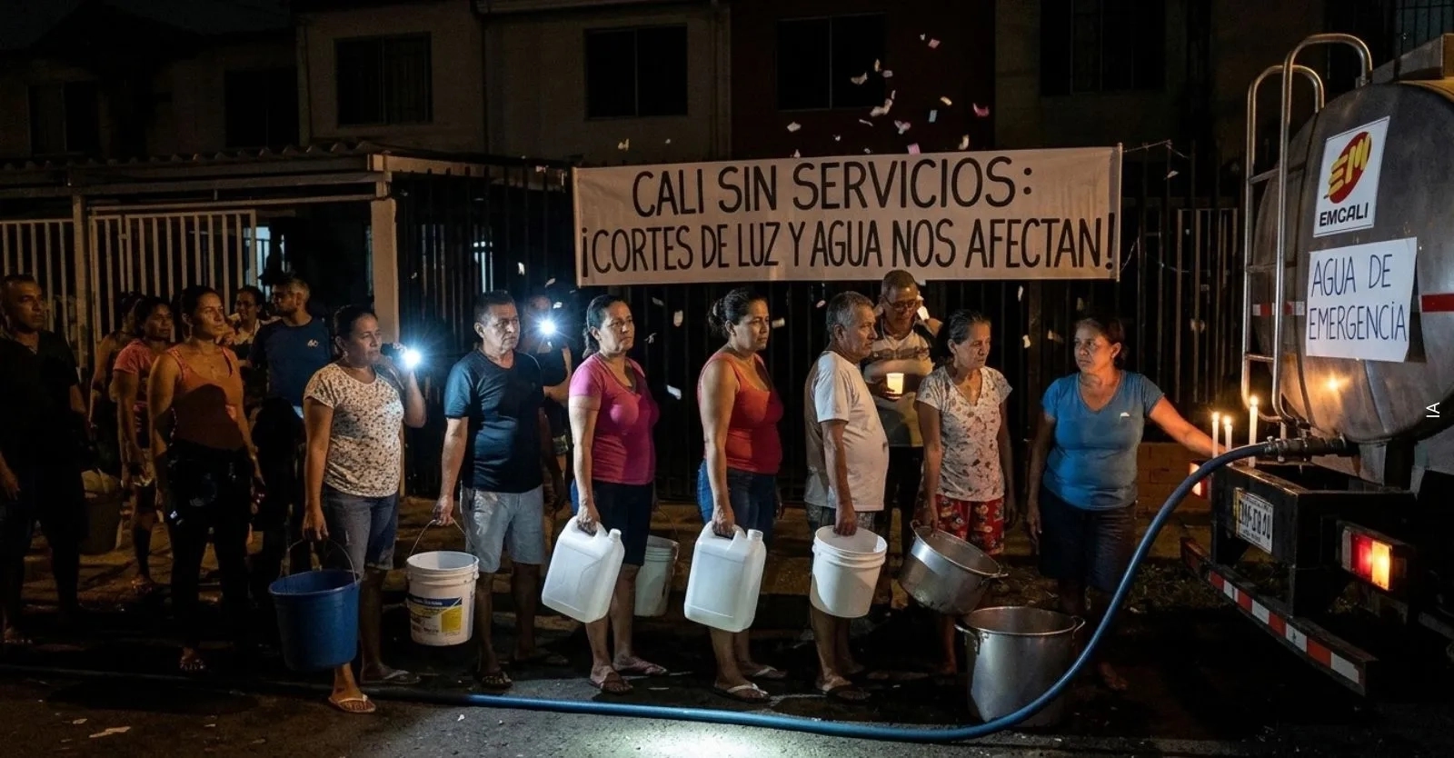 Cortes de agua y luz en Cali este 28 de octubre de 2026: Barrios afectados y horarios