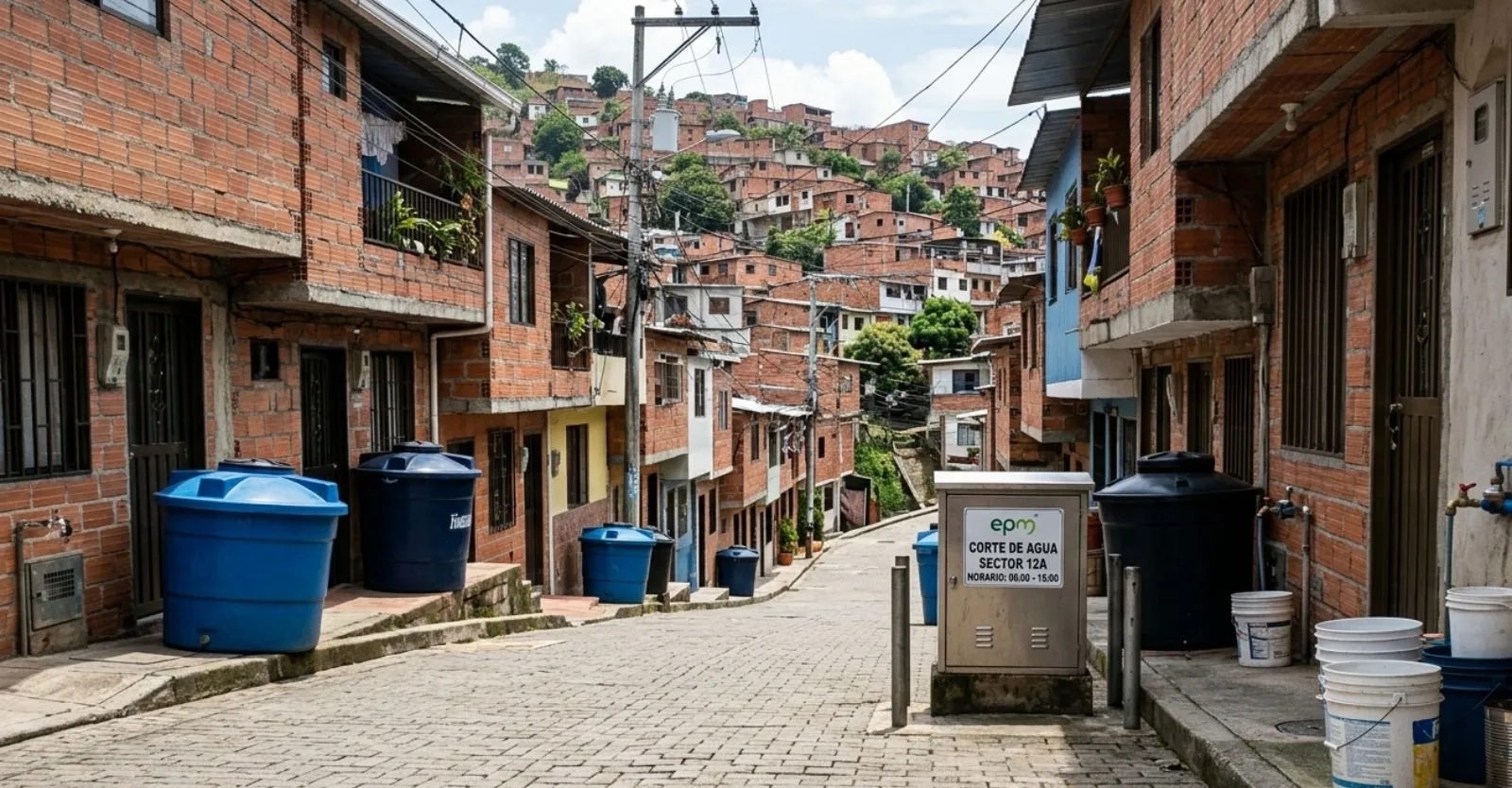 EPM anunció Cortes de agua en Medellín del 12 al 16 de junio: ¿en qué barrios se irá el agua este puente festivo?