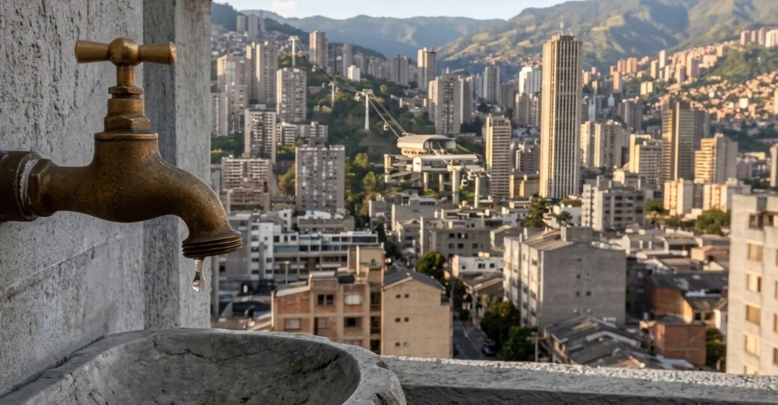 Cortes de agua en Medellín este 5 de agosto: EPM anunció suspensión del servicio en estos barrios y sectores