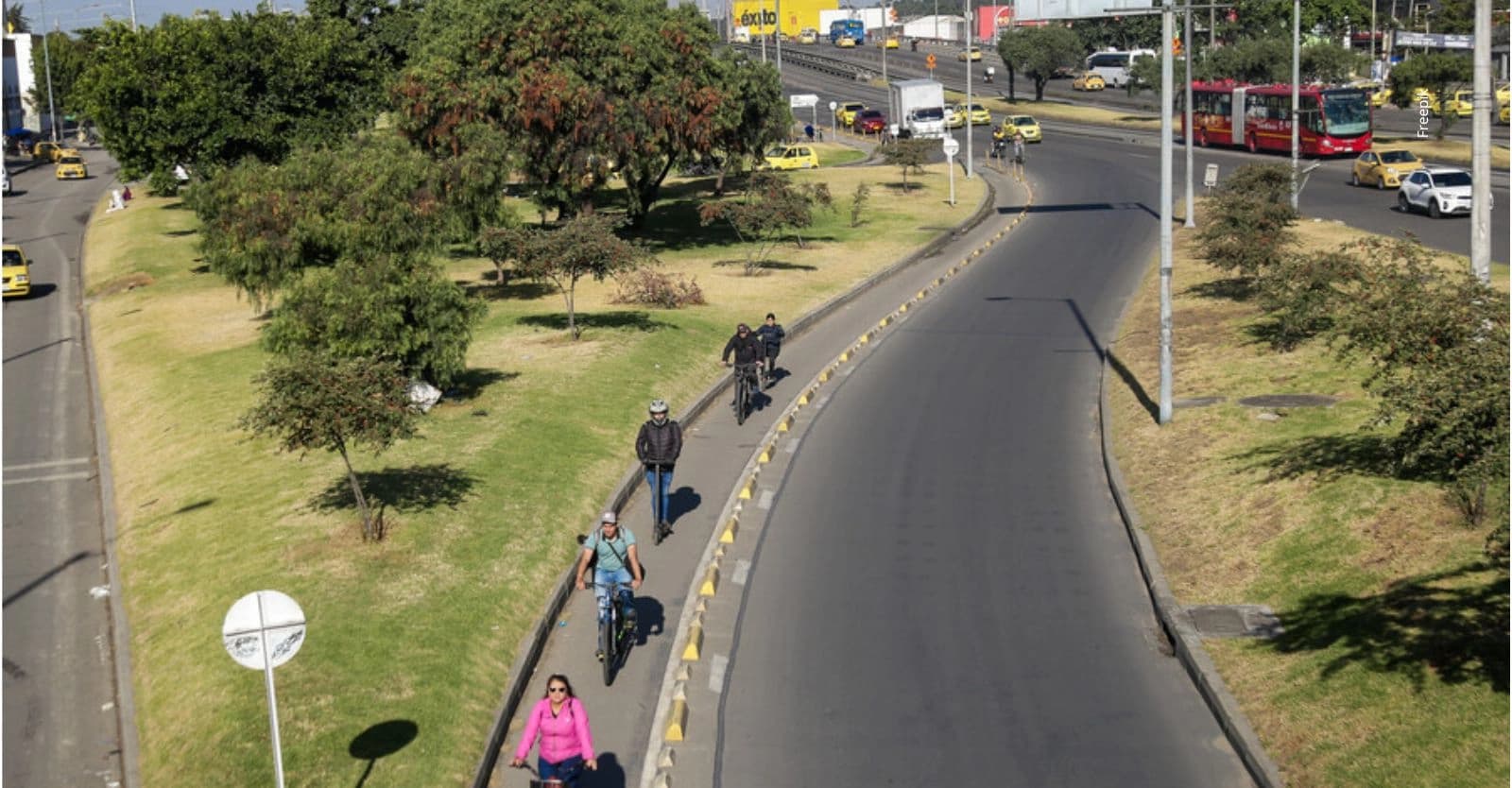 Día sin Carro y sin Moto: calles más limpias y aire saludable.