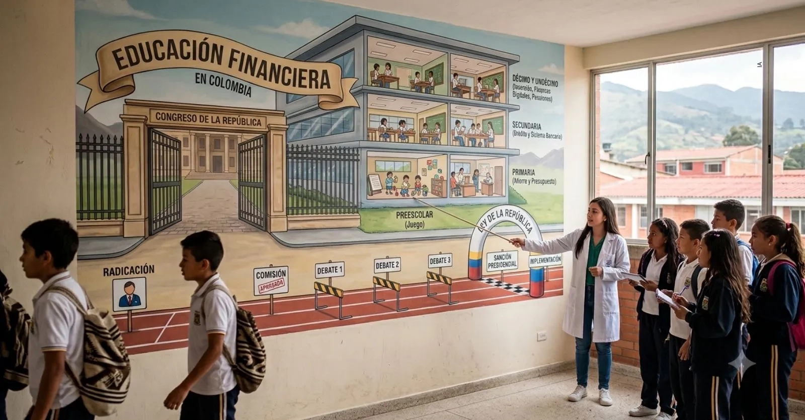 ¿Aprender a manejar el dinero desde el colegio? Esto propone el proyecto de ley de educación financiera.